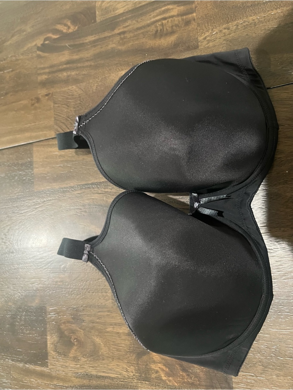 Elomi 36I 36 I Black Support Bra EUC